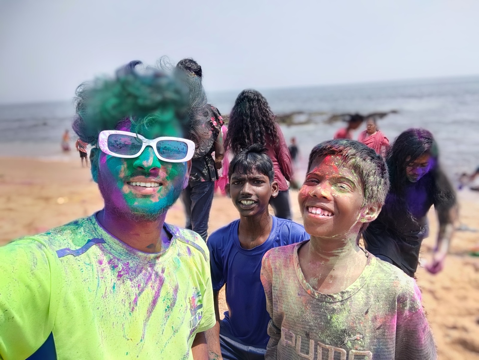 Holi celebration