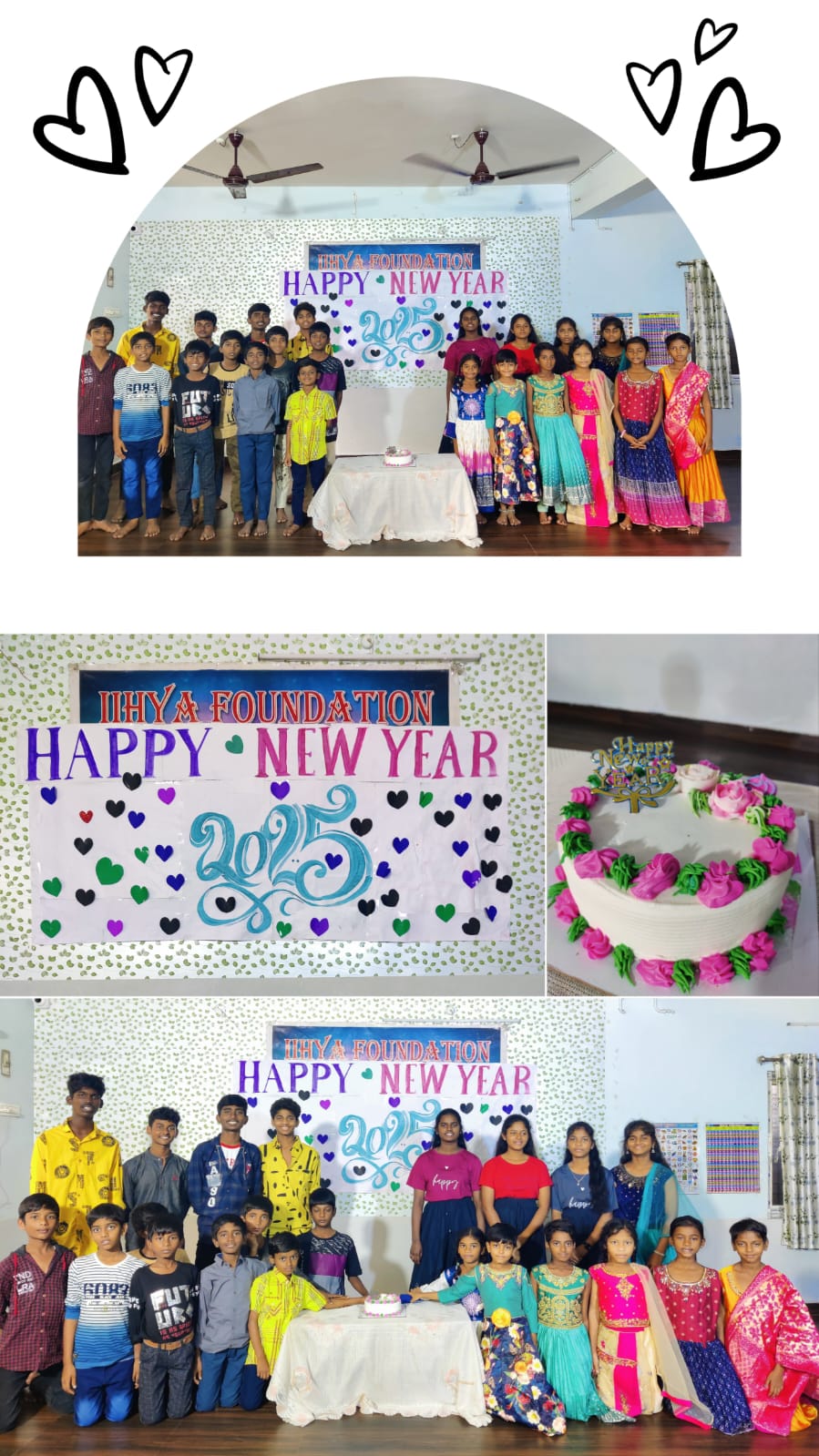 New Year festive gathering