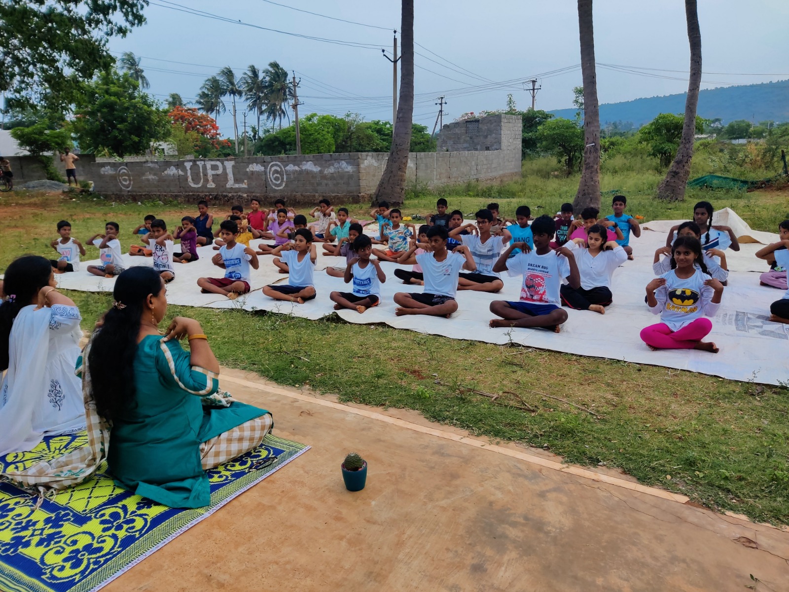 Yoga and wellness day